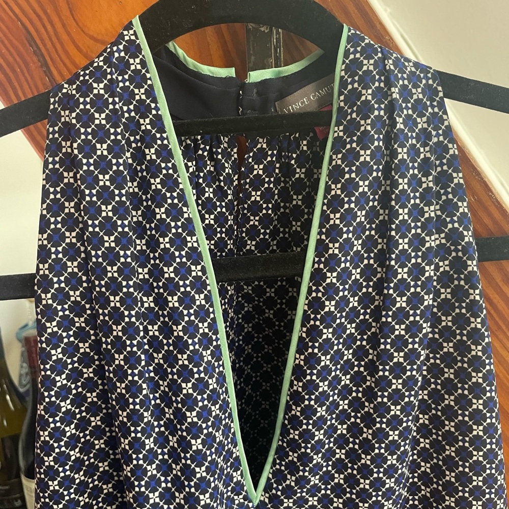 Vince Camuto patterned blouse